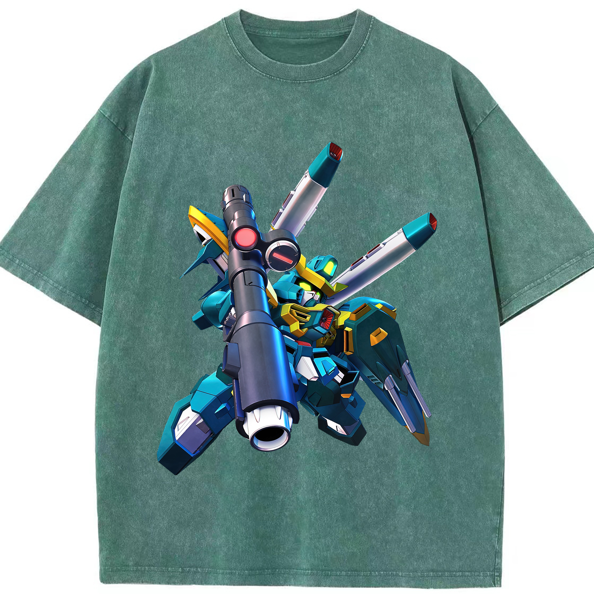 （画像用） 機動戦士ガンダム Mobile Suit Gundam 綿100% ヴィンテージ風 半袖Tシャツ（フロントプリント）
